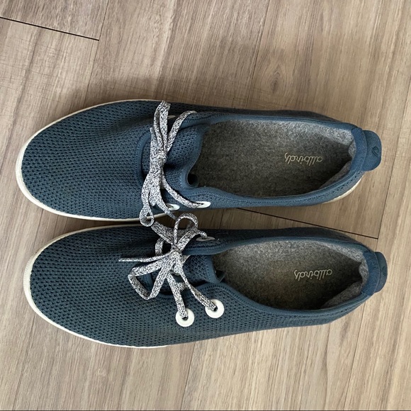 Allbirds The Runners and Tennis Blue Green Wool 12 - Picture 2 of 6